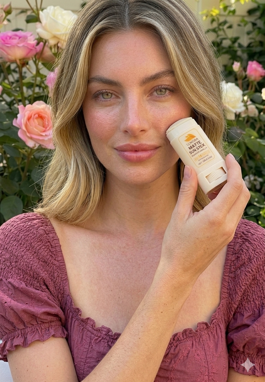Lamora’s Matte Sunscreen Stick